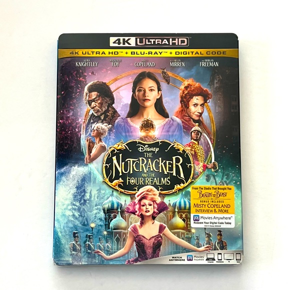 Disney The Nutcracker And The Four Realms 4K Ultra HD + Blu-Ray + Digital Code - Picture 1 of 2